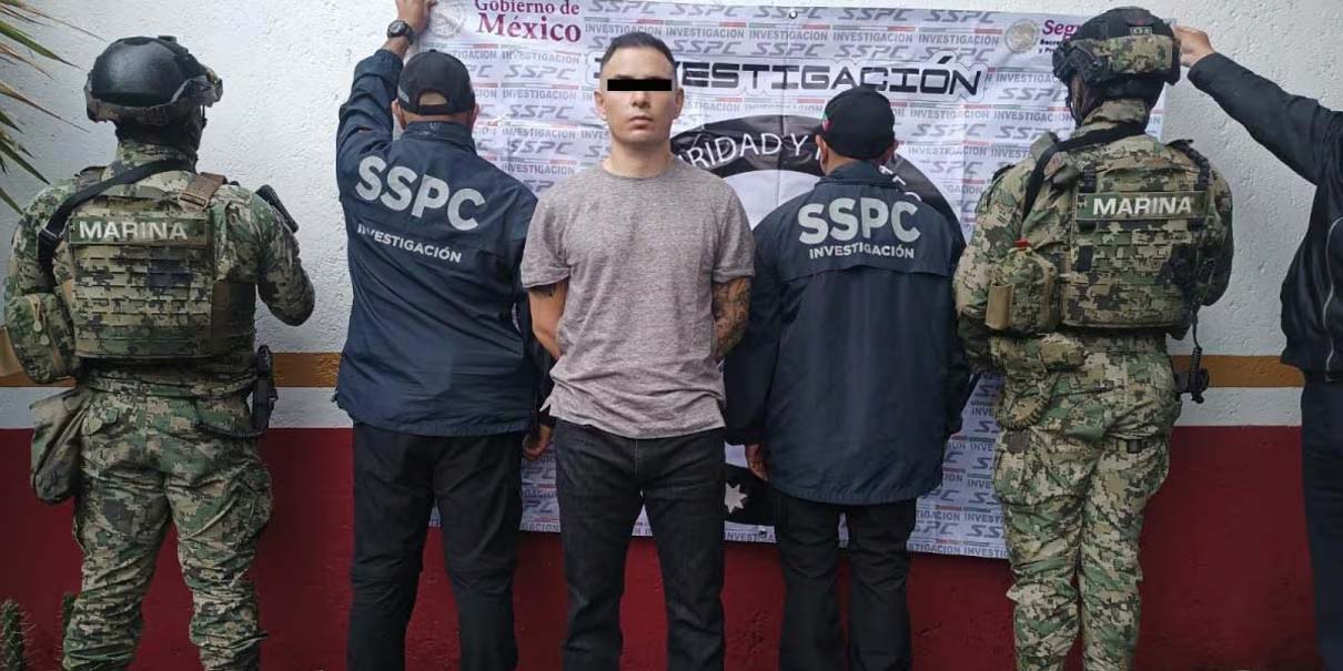 Cae en la CDMX “Lobo Menor”, vinculado al asesinato de un candidato presidencial de Ecuador