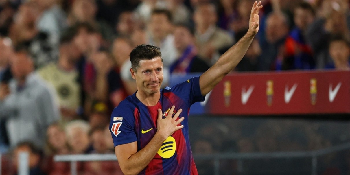 Robert Lewandowski se despide del Camp Nou como leyenda del Barcelona