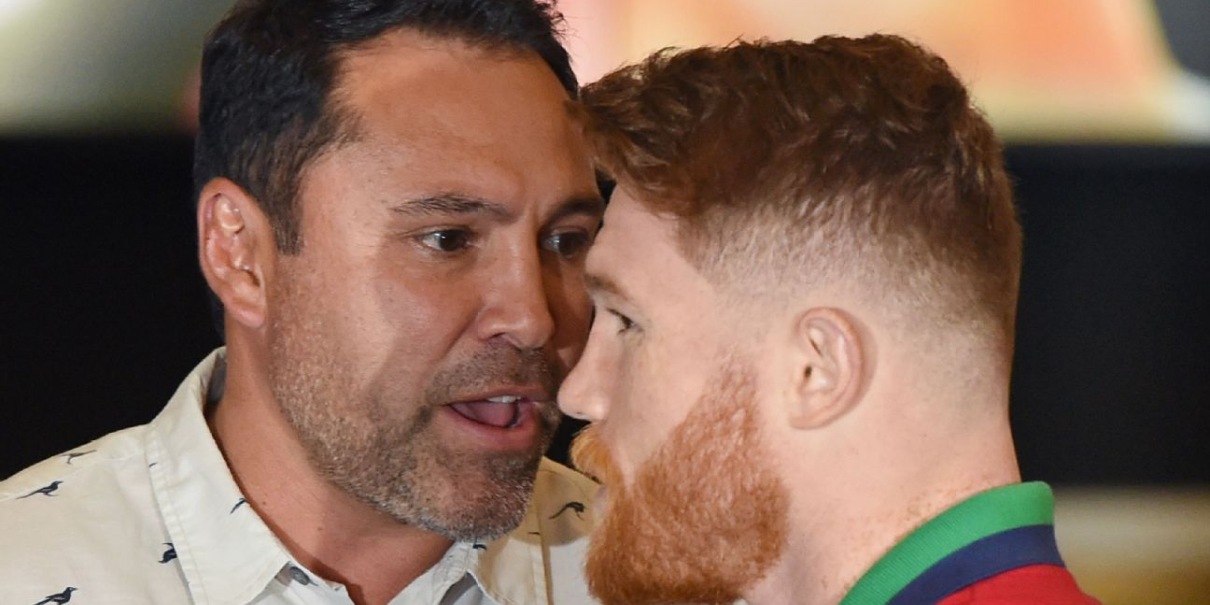 Oscar de la Hoya critica la pelea Canelo Álvarez vs Christian Mbilli
