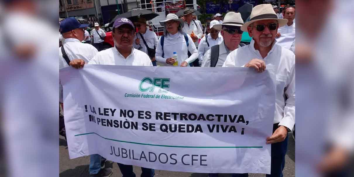 Tribunal ordena a CFE restituir pensiones completas a jubilados tras recortes de hasta 78.5%