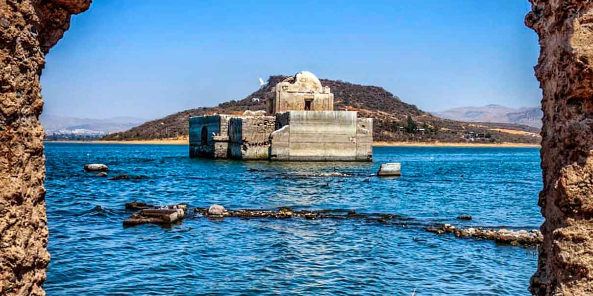 Iglesia Hundida de Puruagüita: cómo llegar al templo bajo el agua