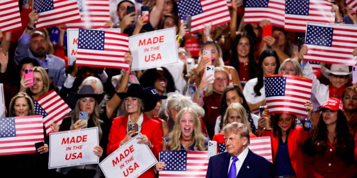 Trump promete 5 mil dólares a cada ciudadano si votan por el partido republicano 