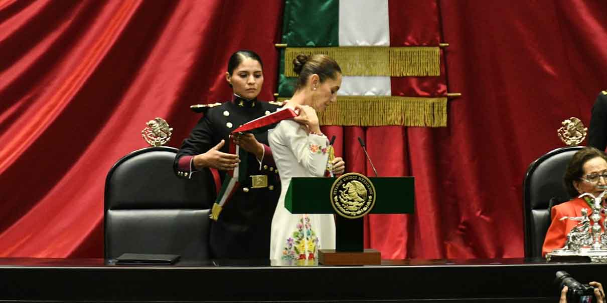 Sheinbaum toma protesta como presidenta de México y emite su primer mensaje