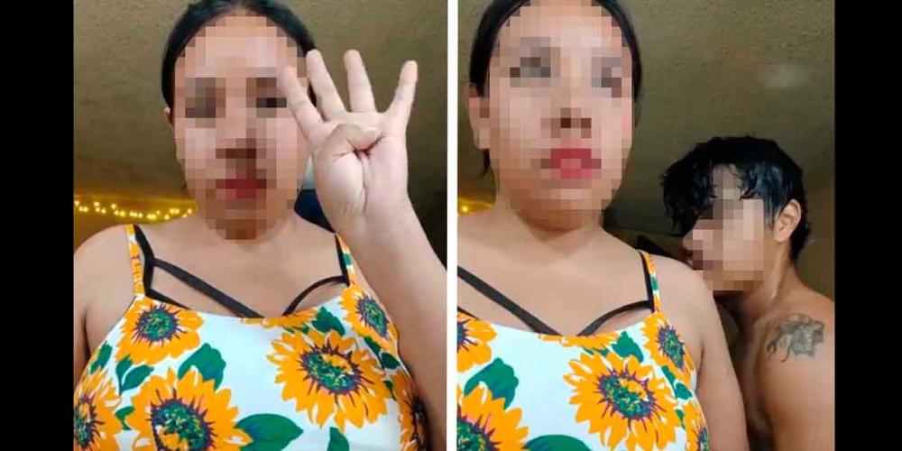 Joven comerciante de Oaxaca fue violentada en transmisión en vivo; pide ayuda con señas
