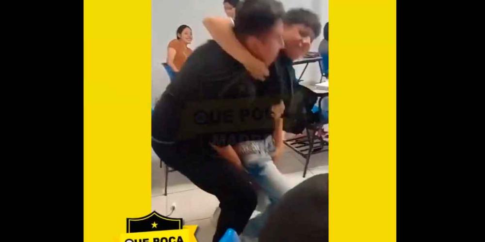  VIDEO. Revienta a su compañero contra el piso, bullying en escuelas 