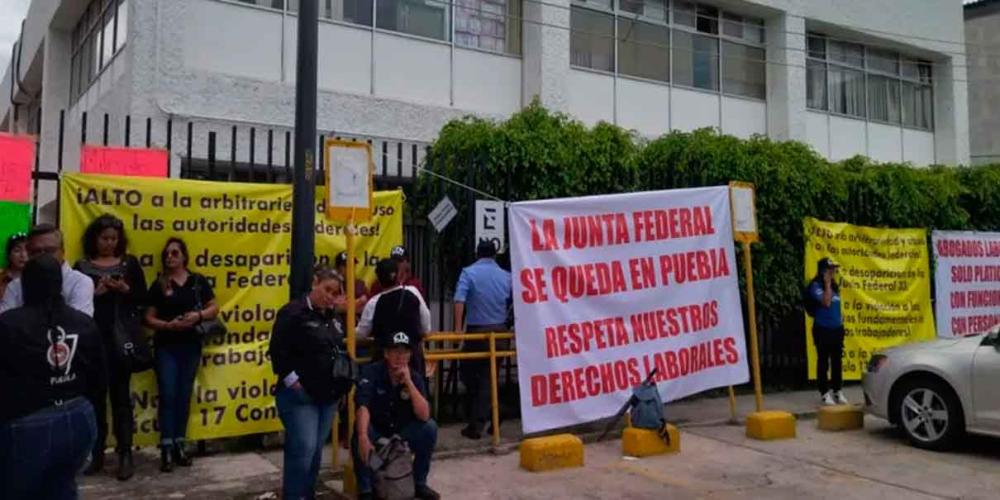 Si se cierra la junta laboral en Puebla  miles de trabajadores perderán sus casos