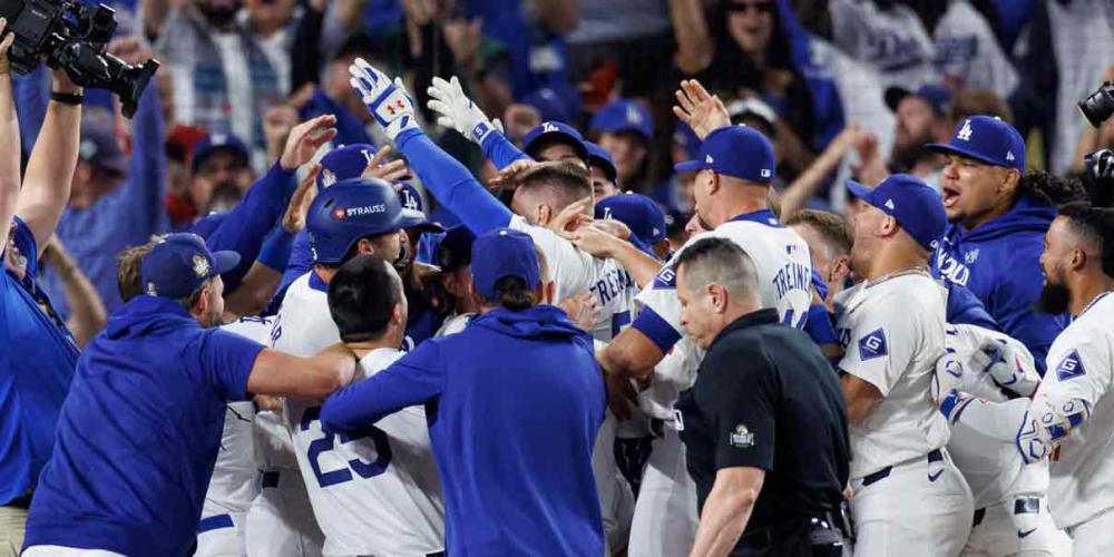 Los Dodgers se llevaron la Serie Mundial en Nueva York 