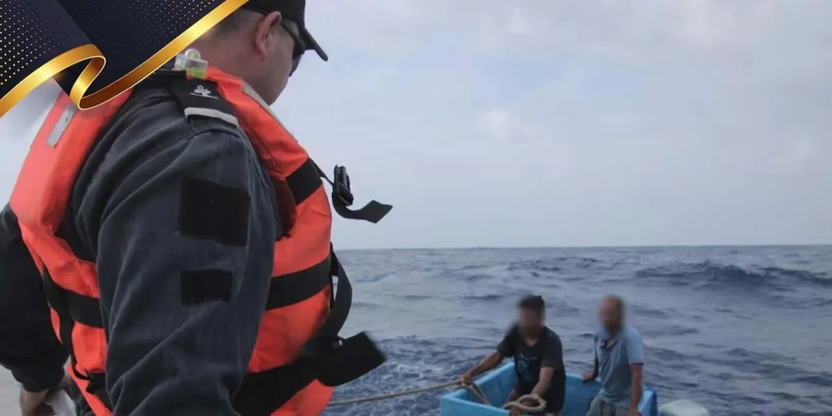 El mar se tragó su lancha: dos pescadores sobrevivieron cinco días sobre una hielera