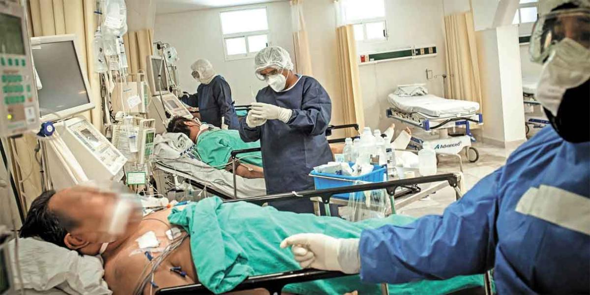 En México reportan 104 hospitales saturados por covid-19
