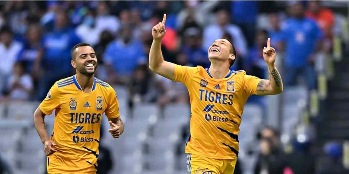 Rugido del Tigres en el Azteca 1-0 ante Cruz Azul