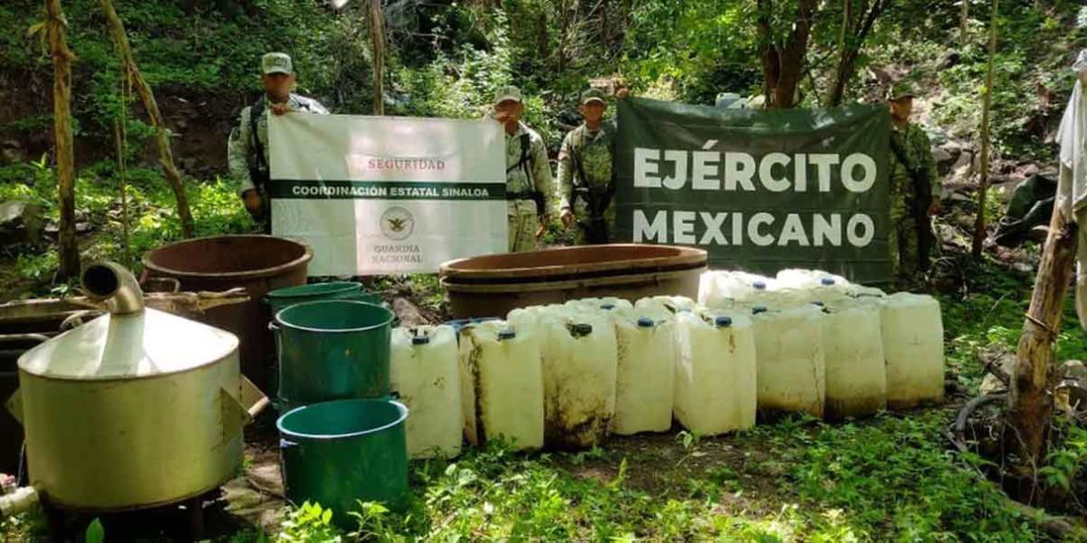 En una semana se han desmantelado 11 narcolaboratorios al Cártel de Sinaloa