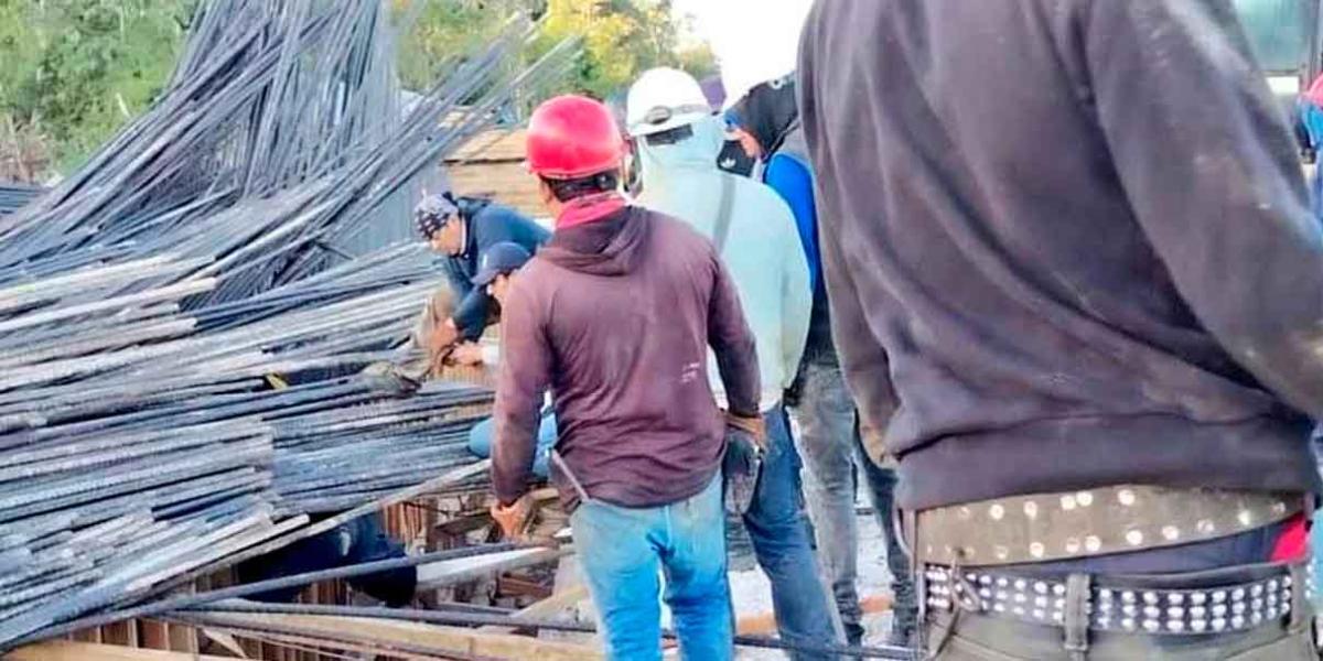 Tren Maya: colapsa puente en construcción y se reportan dos trabajadores heridos