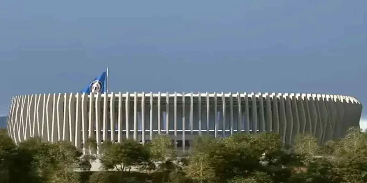 Comparte Víctor Velázquez primeras proyecciones del nuevo estadio Cruz Azul