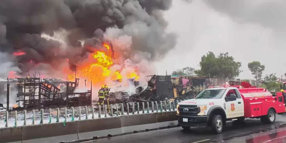 Incertidumbre en la Gustavo A. Madero tras incendio, por posible huachicol