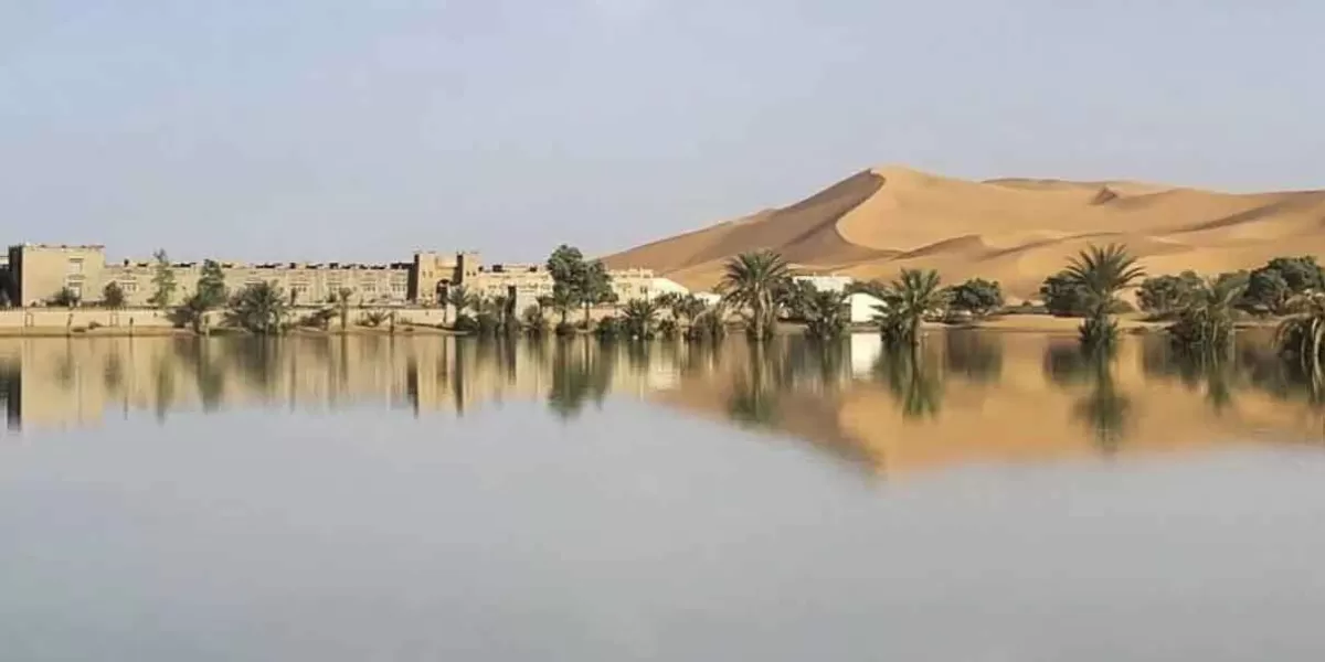 Lluvias inundan el desierto del Sahara por primera vez en más de 50 años