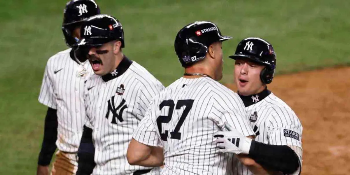 Despertaron Los Yankees con paliza a Los Dodgers 