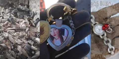 Madres buscadoras encuentran rancho de extermino del CJNG; hay restos de 200 personas