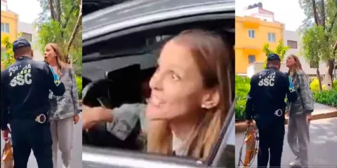 VIDEO. ‘Lady Racista’ desata indignación por insultos discriminatorios a policía en la Condesa