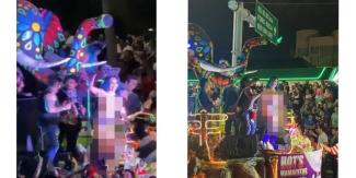 VIDEOS. LUNA BELLA (actriz nopor) hace SHOW DESNUDA en carnaval de Veracruz 