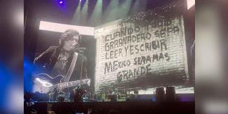 Misticismo y rock envolvió al estadio GNP con Caifanes