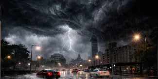 Se aproxima “Tormenta Negra” a México: alertan por lluvias intensas, granizadas y fuertes vientos en varios estados