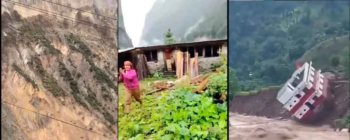Un enorme deslave de un cerro en Nepal deja cuatro muertos y 12 desaparecidos. VIDEO