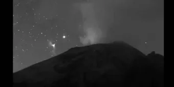 VIDEO. Impactante objeto triangular fue captado en el Popocatépetl 