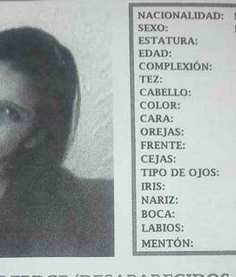 Urge localizar a Valeria Tapia de 26 años de edad